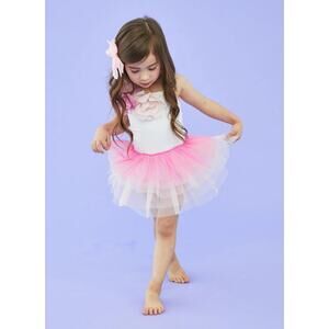 Petite Hailey Ciena Flower Tutu Dress